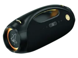 Peaq PPA 600-RW Bluetooth Lautsprecher, Wasserfest, Schwarz