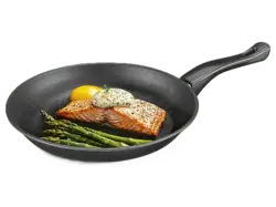 bratmaxx 19428 Pfanne (Carbonstahl, passend f&uuml;r alle Herdarten, 24 cm)