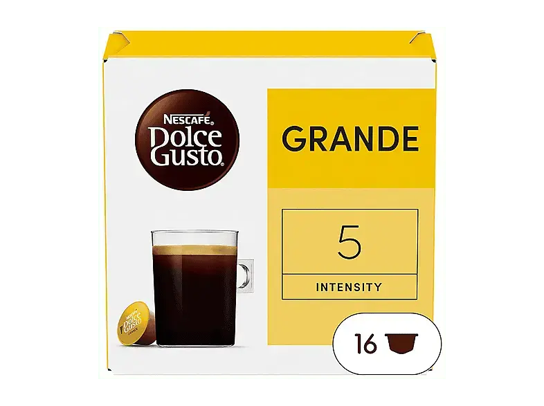Dolce Gusto Caff&eacute; Crema Kaffeekapsel, 16 St&uuml;ck, Kompatibles System: Nescaf&eacute; Dolce Gusto