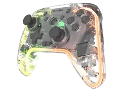 SPEEDLINK Rait NX RGB Wireless Gaming Controller, Transparent; Wireless Gamepad