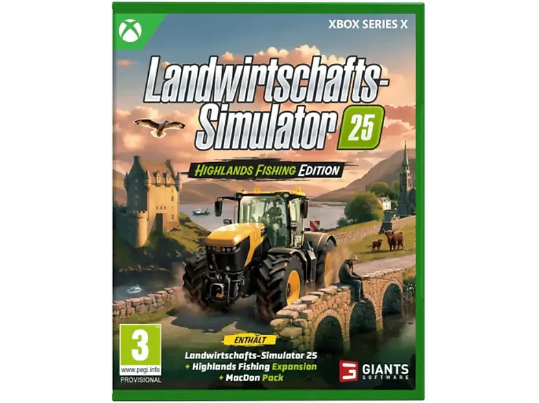 Landwirtschafts-Simulator 25: Highlands Fishing Edition - Xbox Series X [Blu-ray]