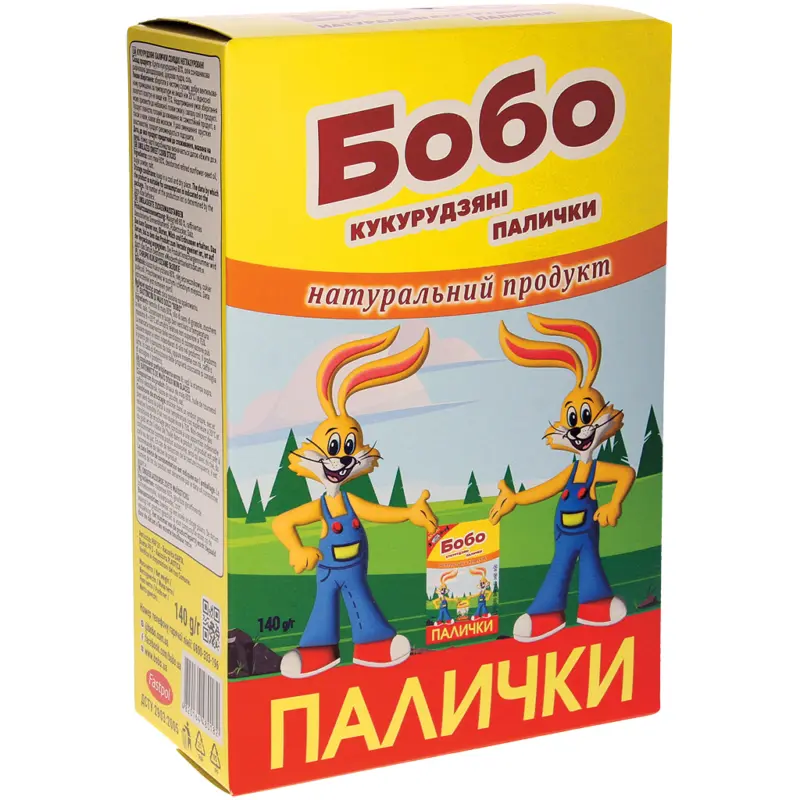 Maisknabbererzeugnis - Bobo - S&uuml;&szlig;e Maisst&auml;bchen