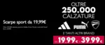 PittaRosso Scarpe sport da 19.99&euro; - al 05.05.2026