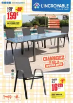 L'incroyable Changez d'air &agrave; petits prix - au 19.04.2026