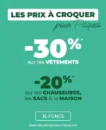Degriff'Stock Prix &agrave; croquer - au 20.04.2026