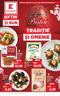 Ofertele Kaufland valabile de la 08.04.2026