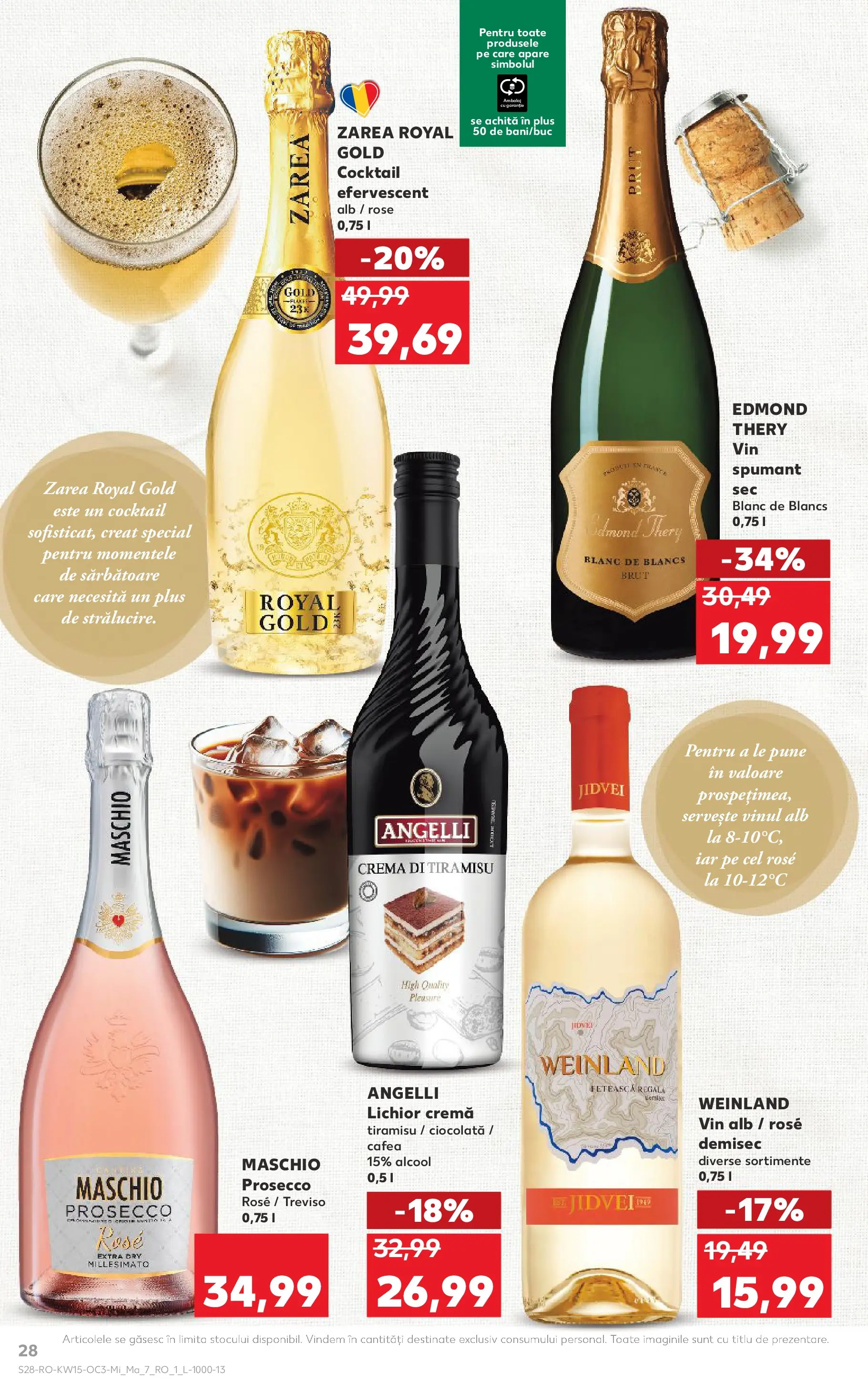 Kaufland Arad 08.04.2026 - Revista si Oferta | Pagină: 28 | Produse: Cremă, Tiramisu, Ciocolată, Cocktail