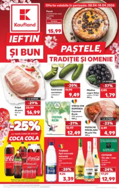 Ofertele Kaufland valabile de la 08.04.2026