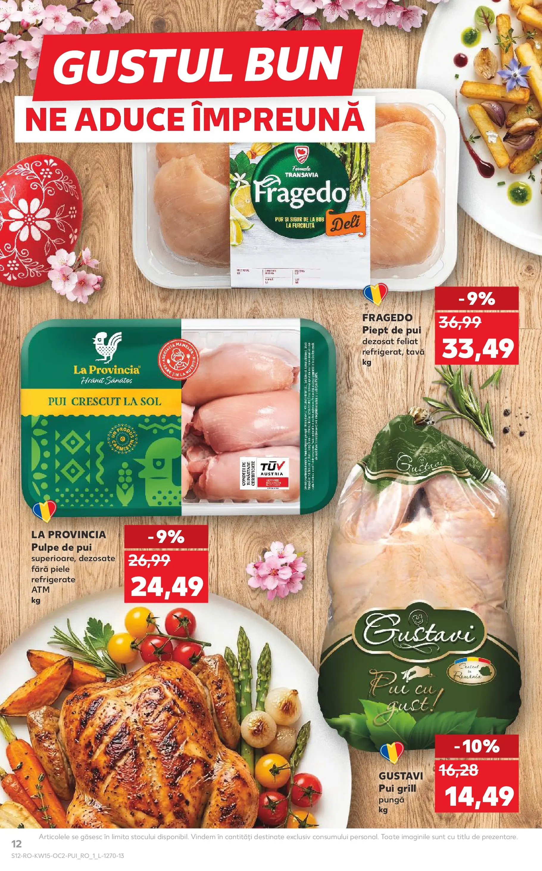 Kaufland Satu Mare 08.04.2026 - Revista si Oferta | Pagină: 12 | Produse: Pungă, Grill, Hacıyatmaz Kedi Oyuncağı