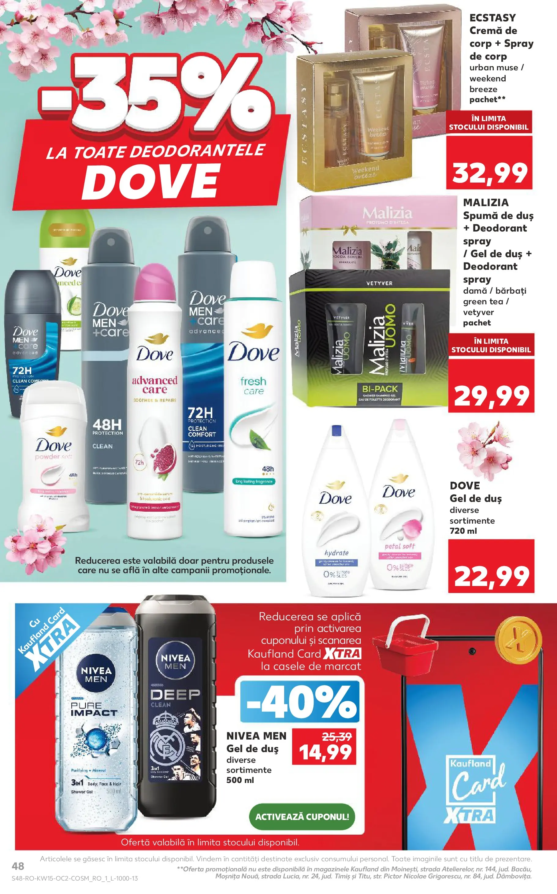 Kaufland Domnesti 08.04.2026 - Revista si Oferta | Pagină: 48 | Produse: Pomelo, Peluş Köpek Yatağı, Cremă, Gel de duș
