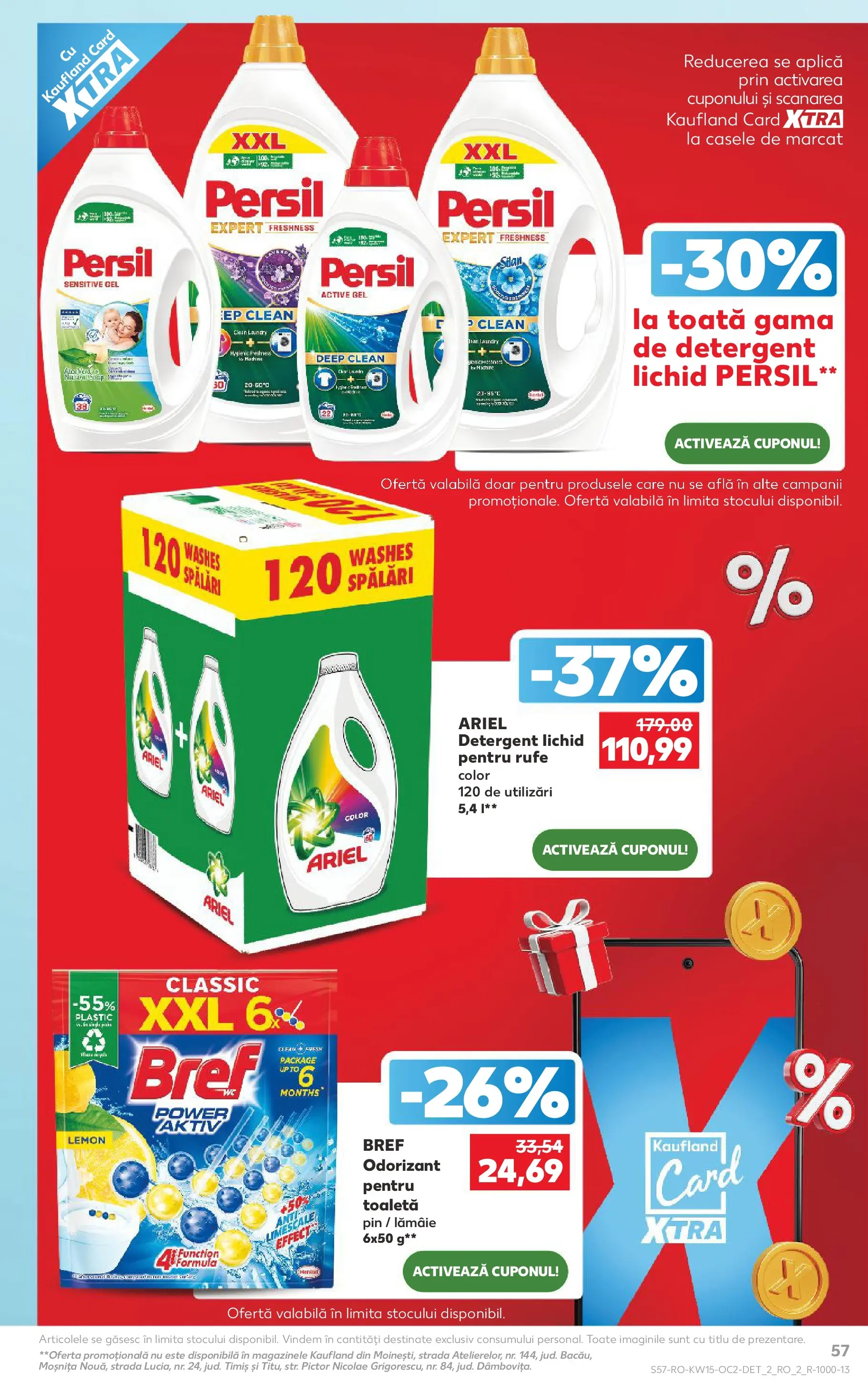 Kaufland Domnesti 08.04.2026 - Revista si Oferta | Pagină: 57 | Produse: Pomelo, Toaletă, Detergent, Lămâie