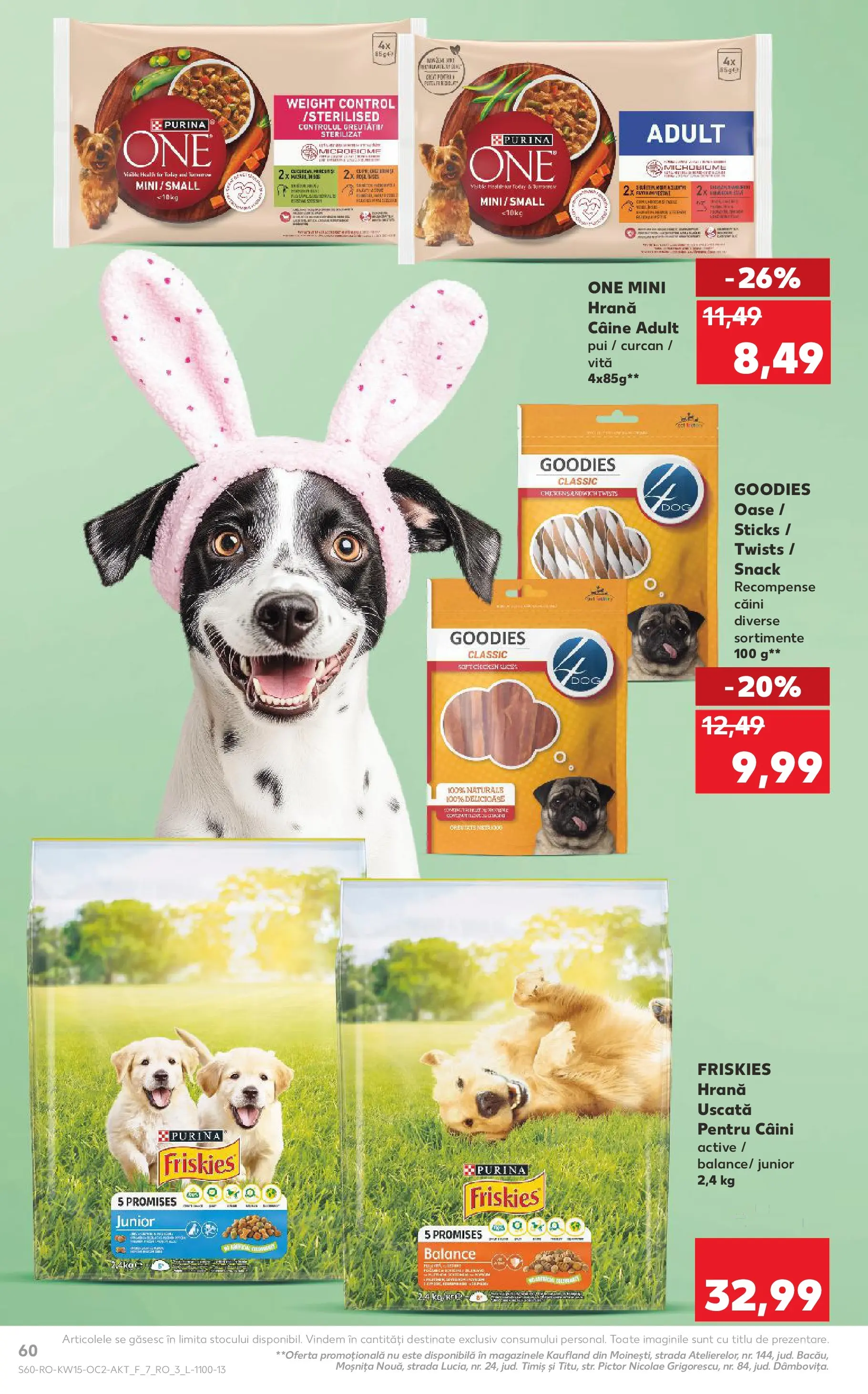 Kaufland Ploiești 08.04.2026 - Revista si Oferta | Pagină: 60 | Produse: Hacıyatmaz Kedi Oyuncağı