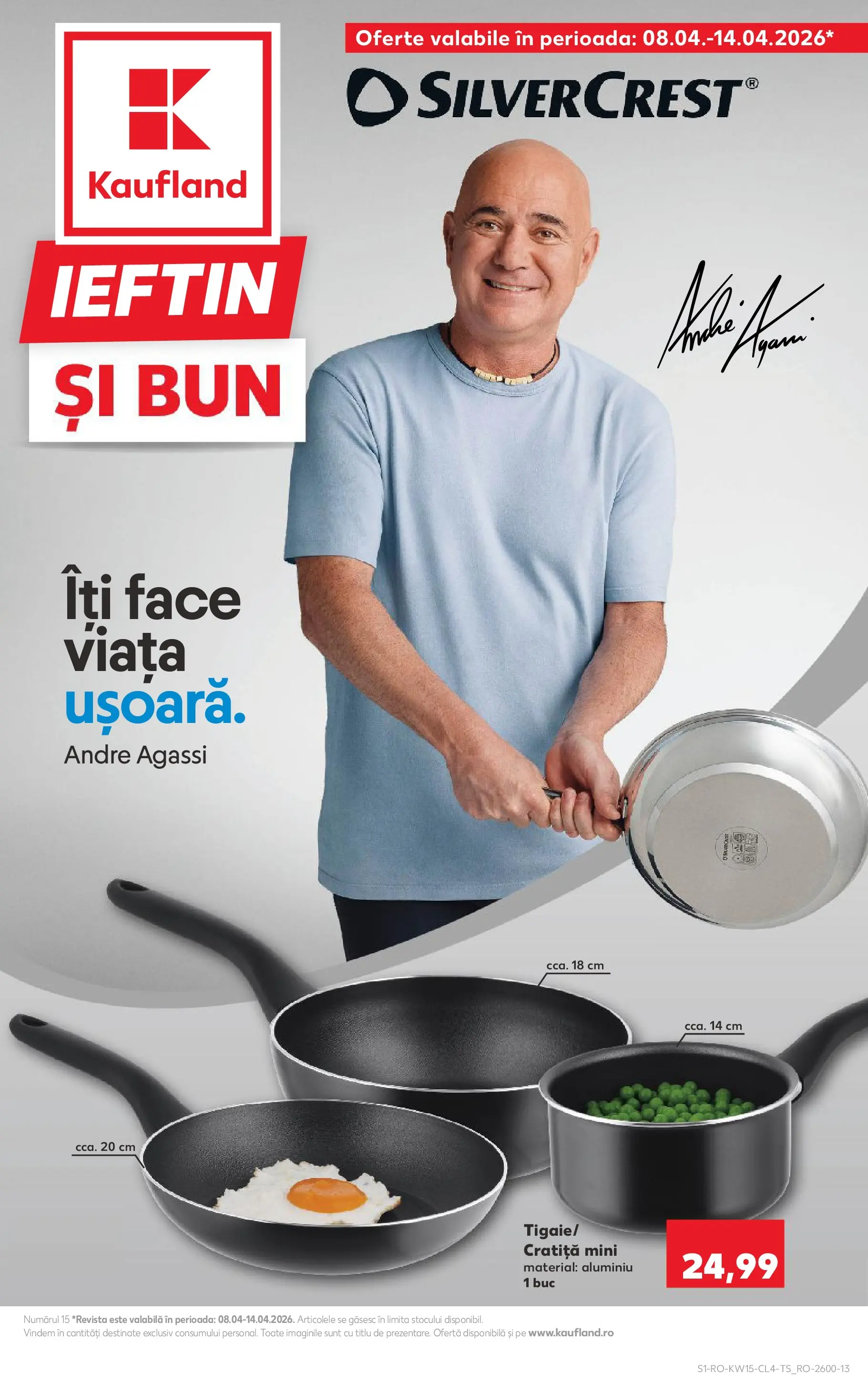 Kaufland Domnesti 07.04.2026 - Revista si Oferta | Pagină: 1 | Produse: Cratiță