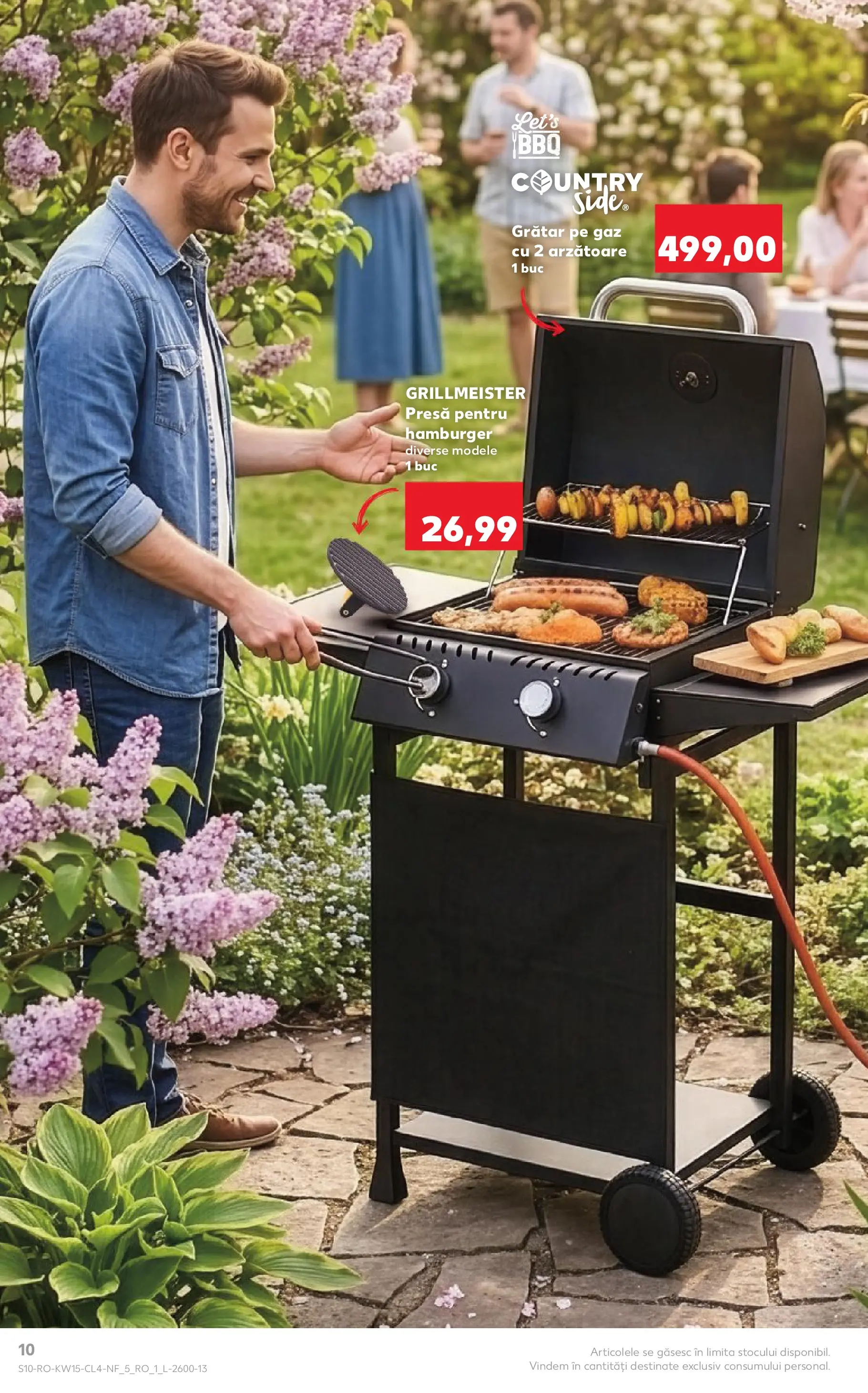Kaufland Domnesti 07.04.2026 - Revista si Oferta | Pagină: 10 | Produse: Grill, Presă, Grătar