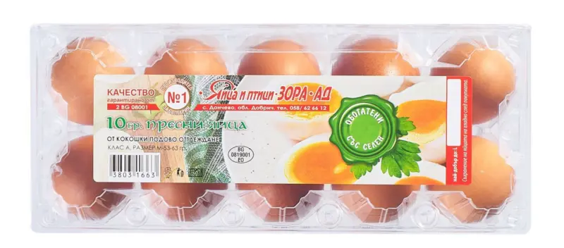 Зора Яйца размер М