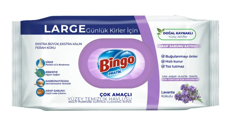 Bingo унив. почистващи кърпи 96 бр.