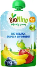 Kaufland хипермаркет BioNino био плодов пауч различни видове, 90 гр - до 12-04-26