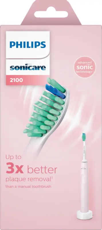 Електрическа четка за зъби 2100 HX3651 Philips със звукова технология за дълбоко почистване