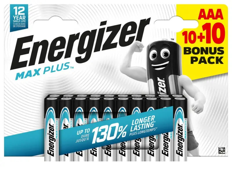 ENERGIZER Батерии Max Plus AAA