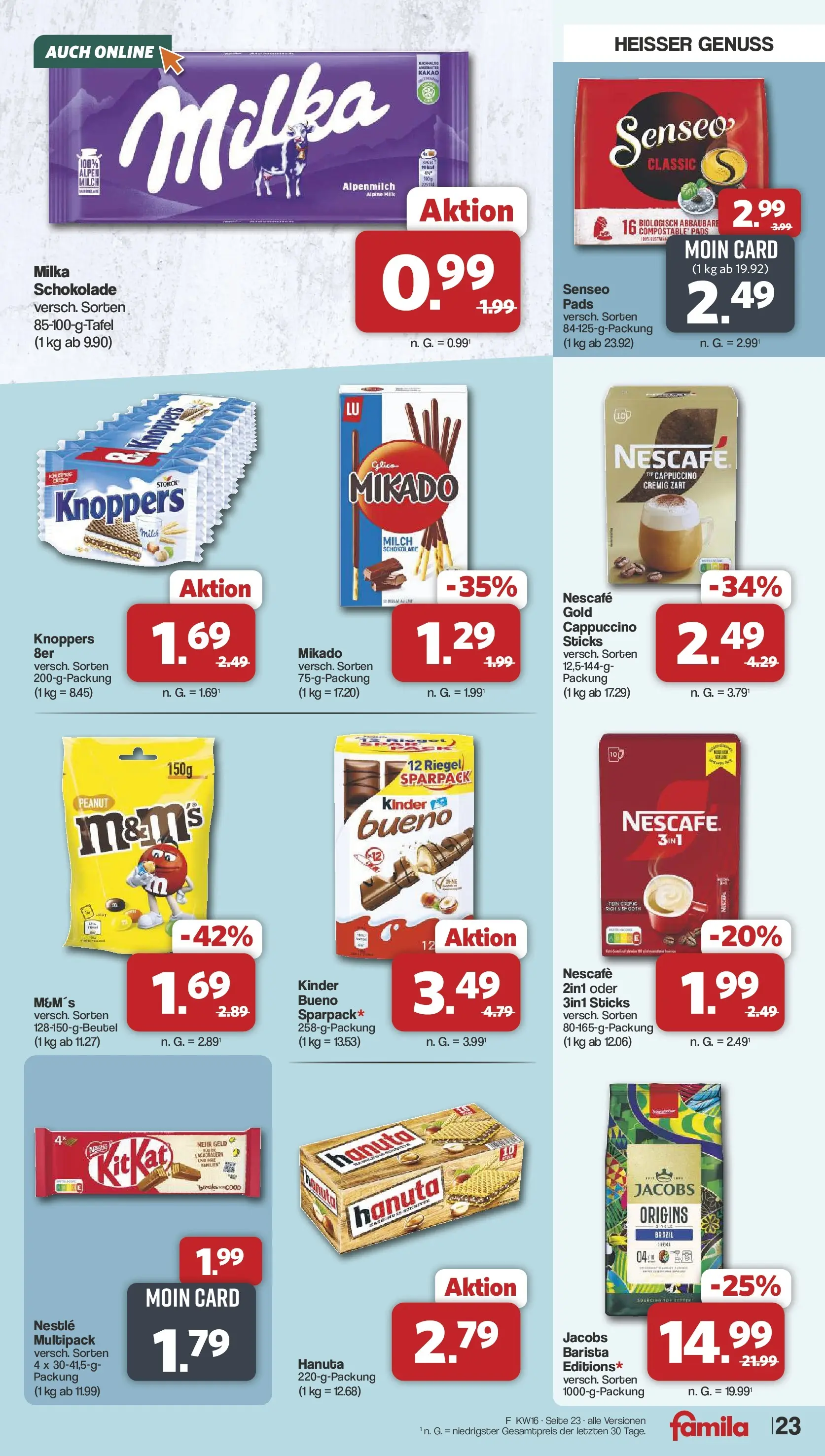 Famila Nordwest Wochenangebote (ab 13.04.2026) zum Blättern | Seite: 25