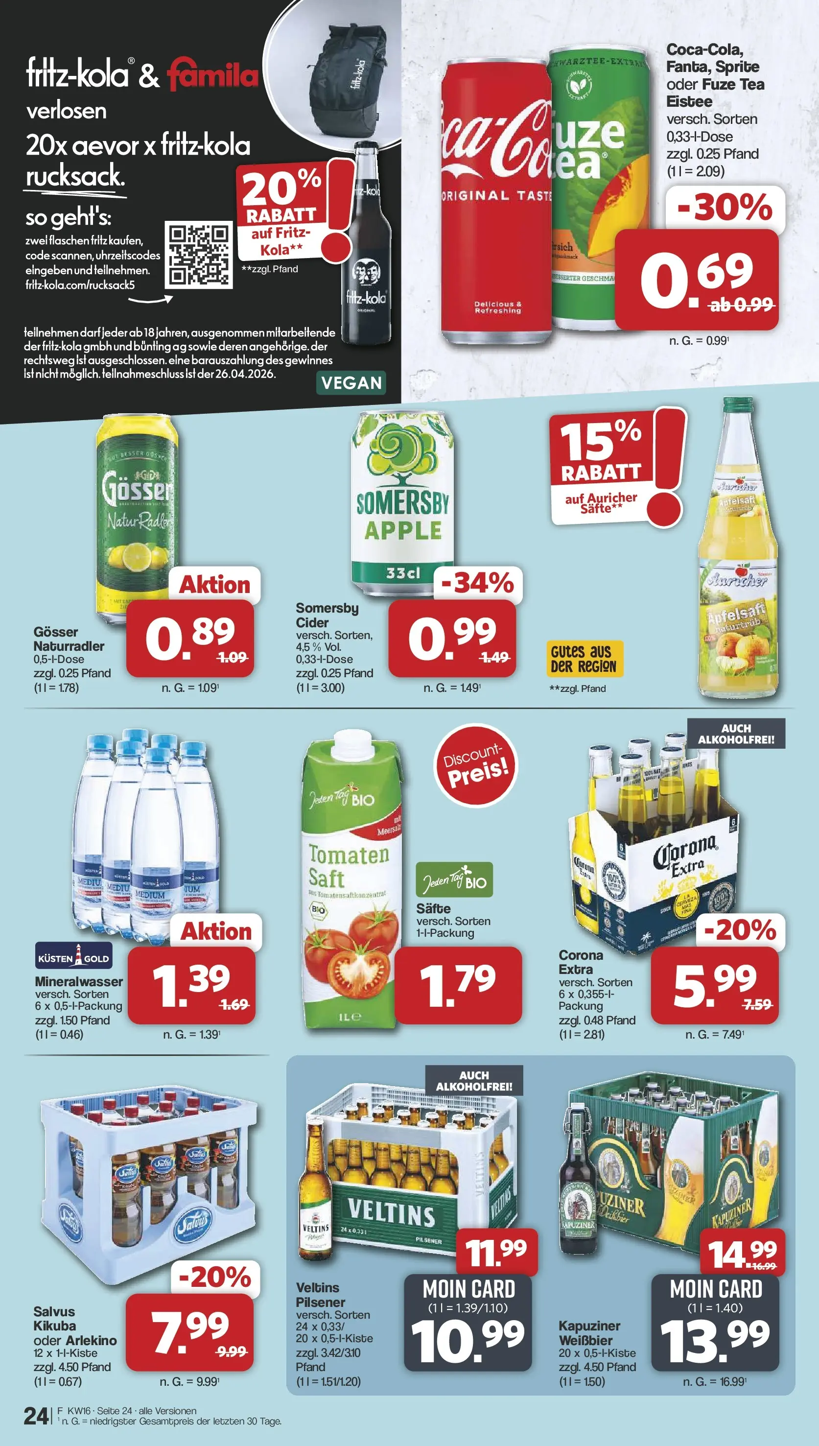 Famila Nordwest Wochenangebote (ab 13.04.2026) zum Blättern | Seite: 28