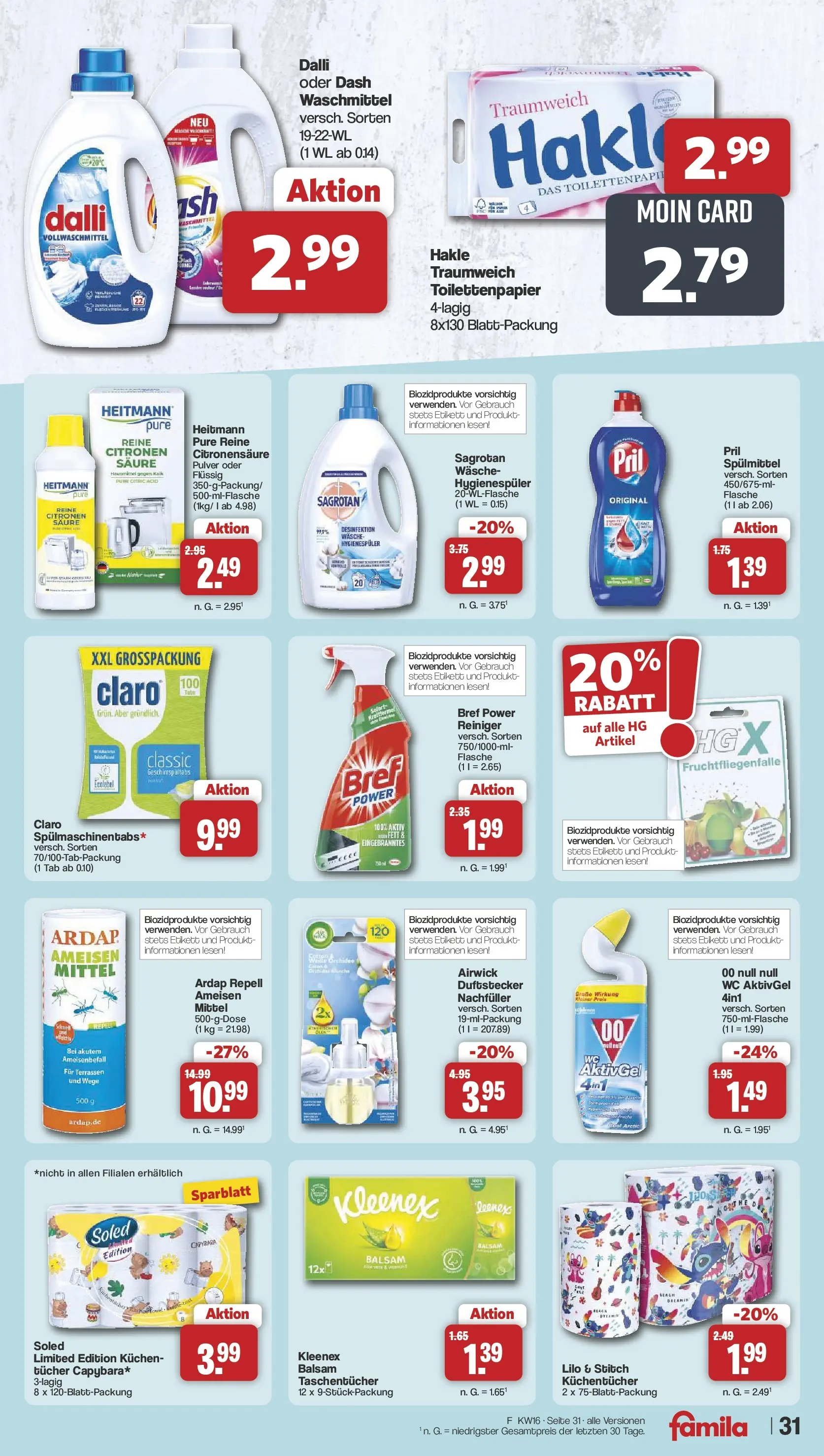 Famila Nordwest Wochenangebote (ab 13.04.2026) zum Blättern | Seite: 38