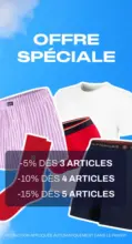 Le Slip Fran&ccedil;ais Offre sp&eacute;ciale - au 30.04.2026