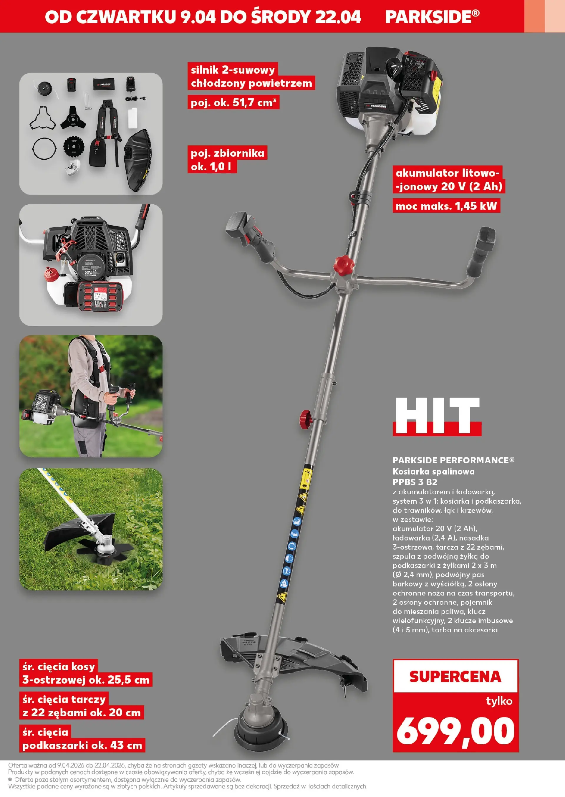 Kaufland gazetka - Złap Okazje od 09.04.2026 - od jutra PDF | Strona: 5 | Produkty: Ładowarka, Torba, Kosiarka
