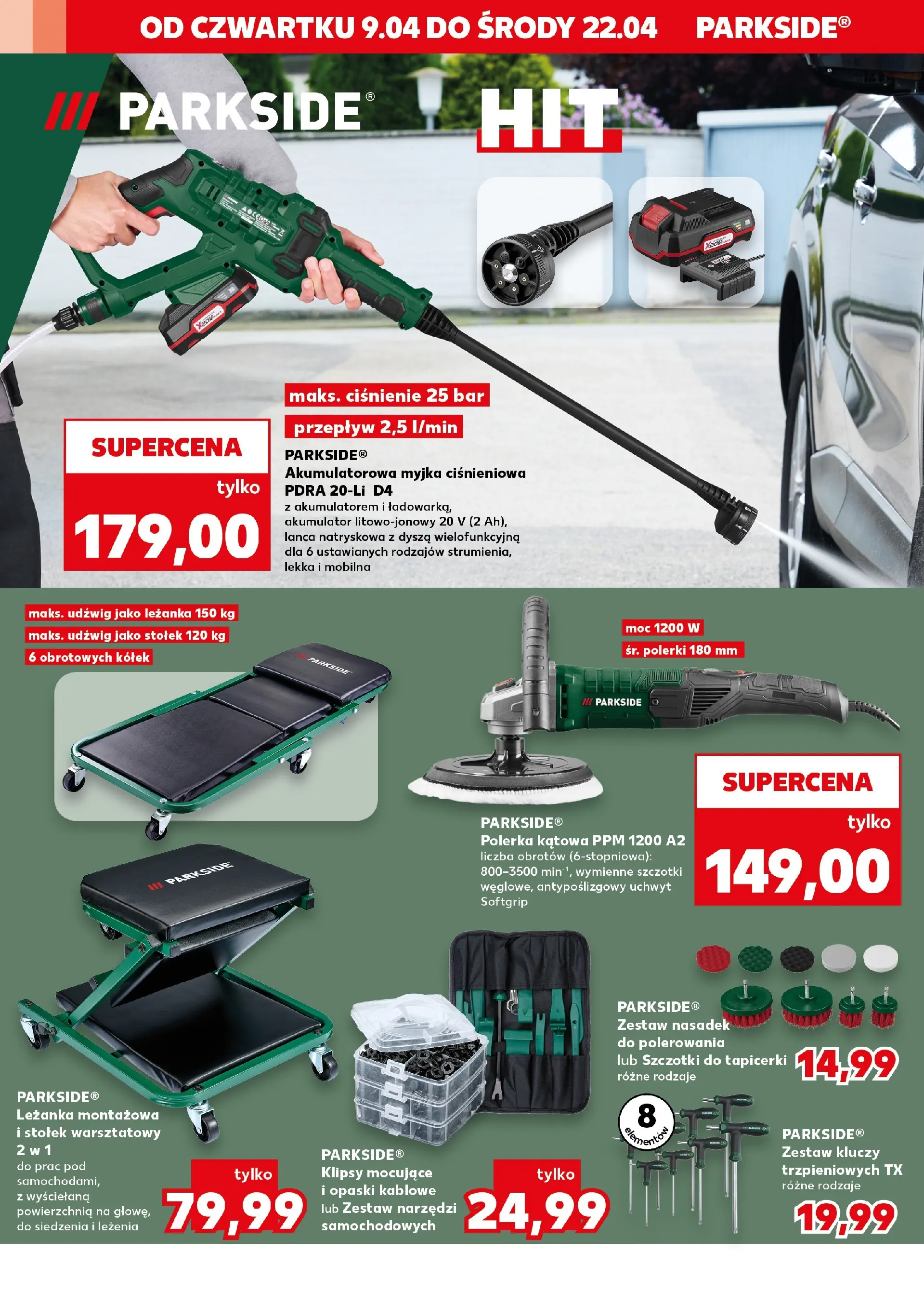 Kaufland gazetka - Złap Okazje od 09.04.2026 - od jutra PDF | Strona: 12 | Produkty: Zestaw narzędzi