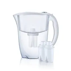 Филтрираща кана Aquaphor ИДЕАЛ БЯЛА + 3БР ФИЛТЪР В15 (172031) , 2,8 L