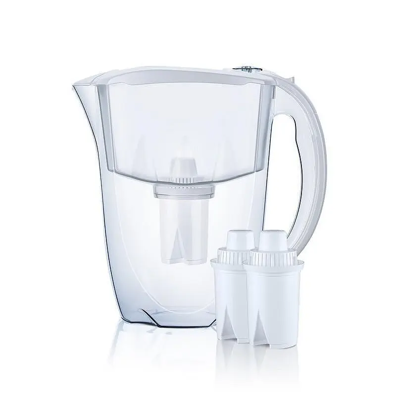 Филтрираща кана Aquaphor ИДЕАЛ БЯЛА + 3БР ФИЛТЪР В15 (172031) , 2,8 L