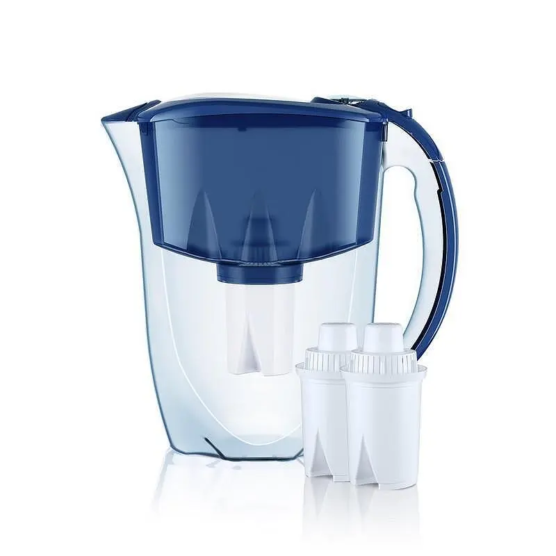 Филтрираща кана Aquaphor ИДЕАЛ СИНЯ + 3БР ФИЛТЪР В15 (172027) , 2.8 L