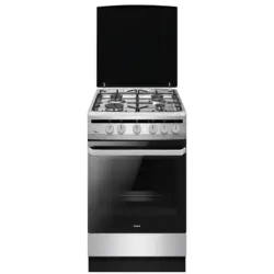 Готварска печка (газ) AMICA 507GG5.43HZpMs(Xx) , 4 Газови , INOX