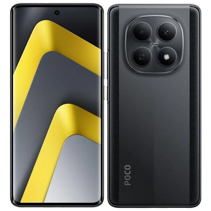 Смартфон POCO M8 5G 256/8 BLACK , 256 GB, 8 GB