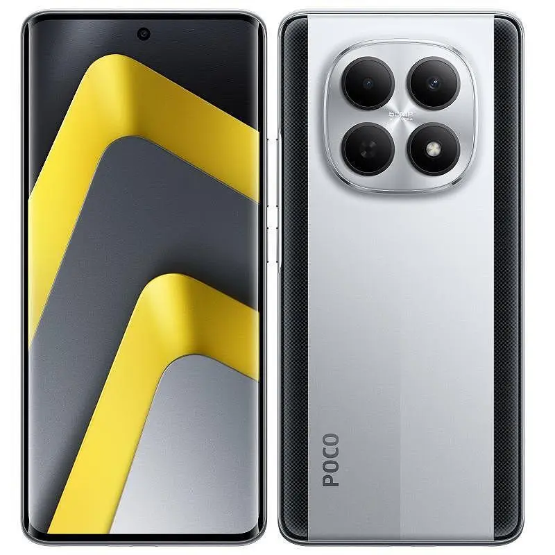 Смартфон POCO M8 5G 256/8 SILVER , 256 GB, 8 GB