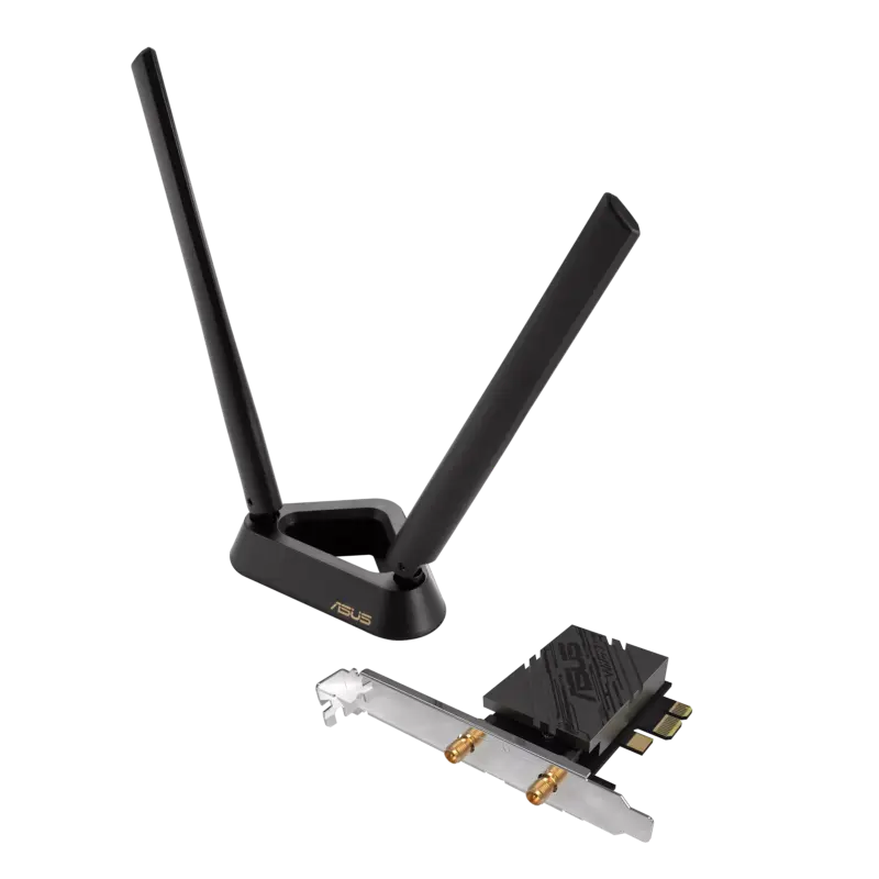 Адаптер Wi-Fi ASUS PCE-BE92BT, BE9400, Tri-Band