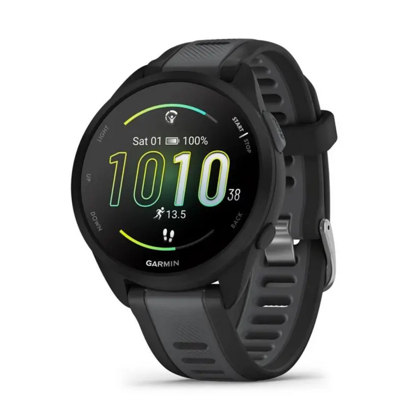 Смарт часовник Garmin FORERUNNER 165 BLACK/SLATE GREY 010-02863-20 , 1.20 , 4GB