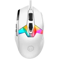 Мишка Lorgar MSP80 Бяла