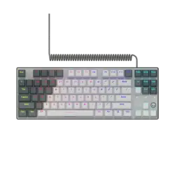 Клавиатура Lorgar Azar 514TKL Бяла