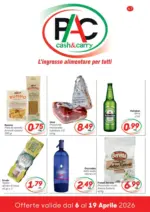 Pac Cash&Carry L'ingrosso alimentare per tutti - al 19.04.2026