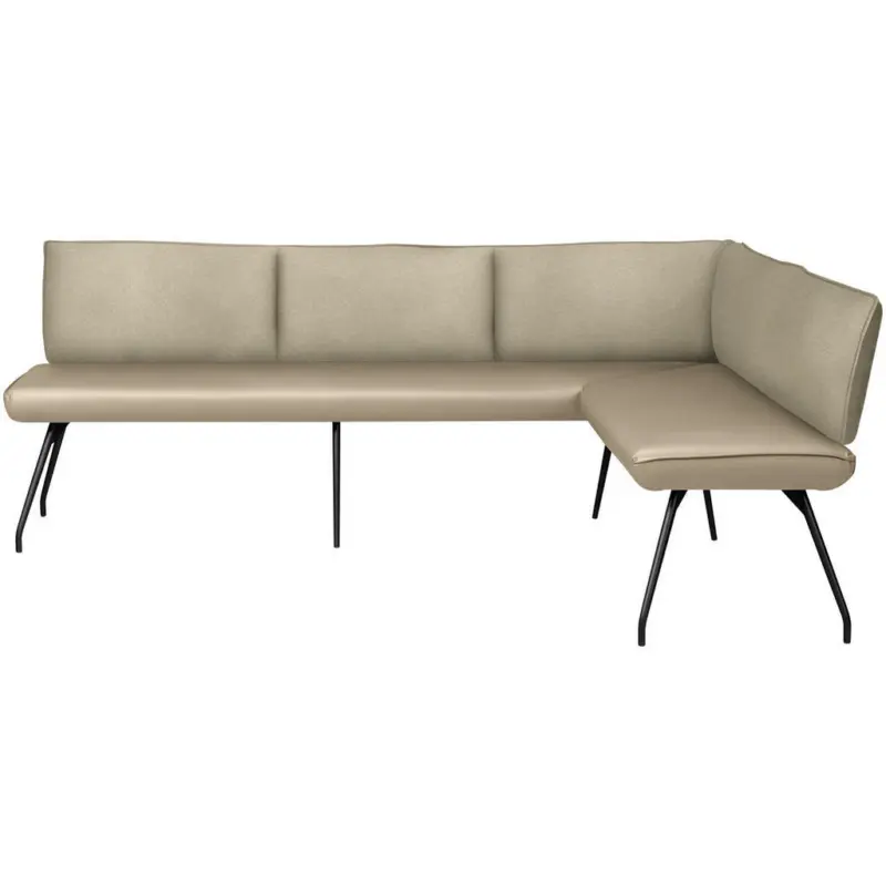 Eckbank 225/165 cm in Beige