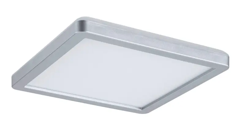 LED-Paneel Atria Shine in Chromfarben max. 11,2 Watt