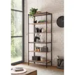 XXXLutz Lauterach - Ihr M&ouml;belhaus bei Bregenz Regal 80/195/40 cm Schwarz, Eichefarben