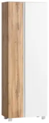 Hochschrank Varese Wei&szlig;/Eiche