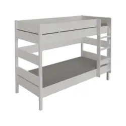 Etagenbett 90/200 cm Grau