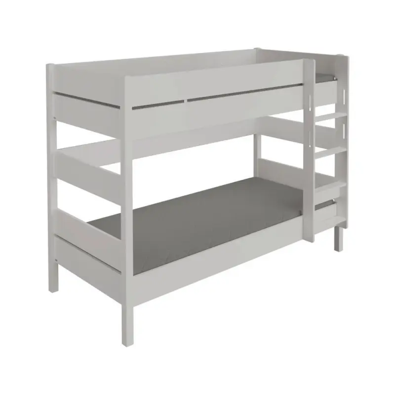 Etagenbett 90/200 cm Grau