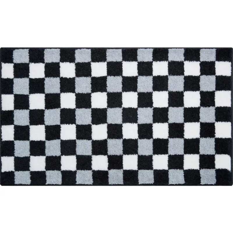 Badematte Grau 50/80 cm