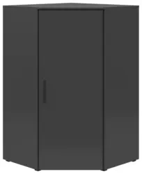 Eckkommode Multistauraum Graphitfarben
