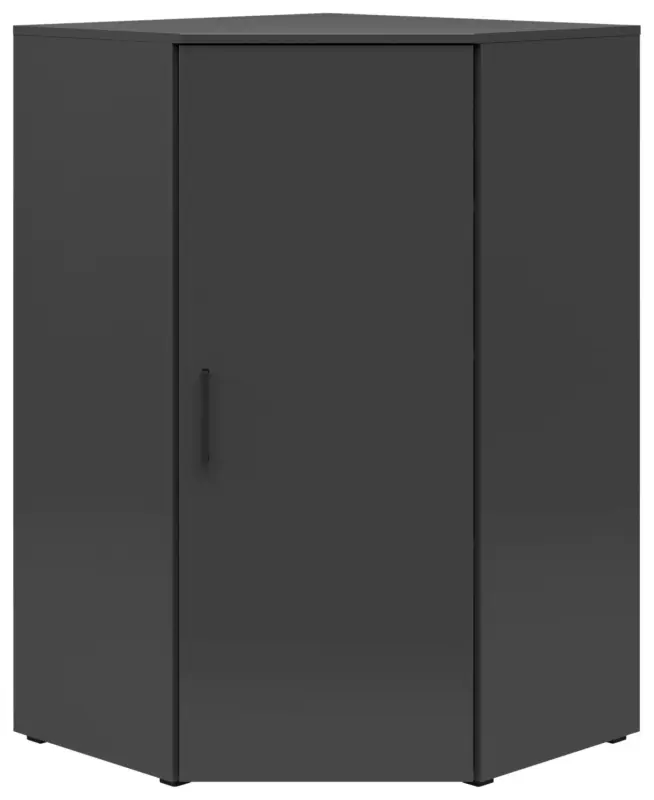 Eckkommode Multistauraum Graphitfarben