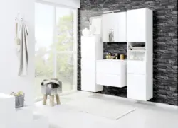 Badezimmer Cardiff ca. 80 cm mit LED Wei&szlig;